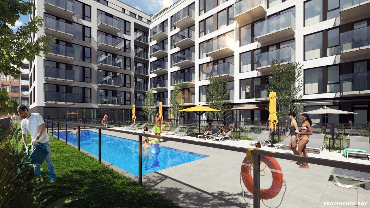 Le Se7T Penthouses Montreal Ngoại thất bức ảnh